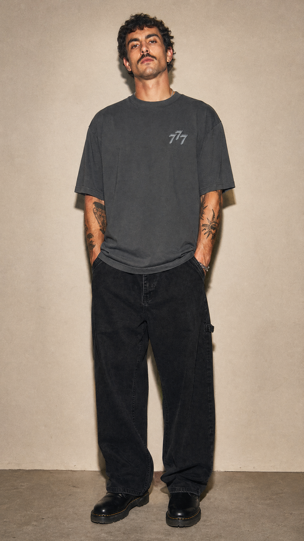 Oversized faded t-shirt
