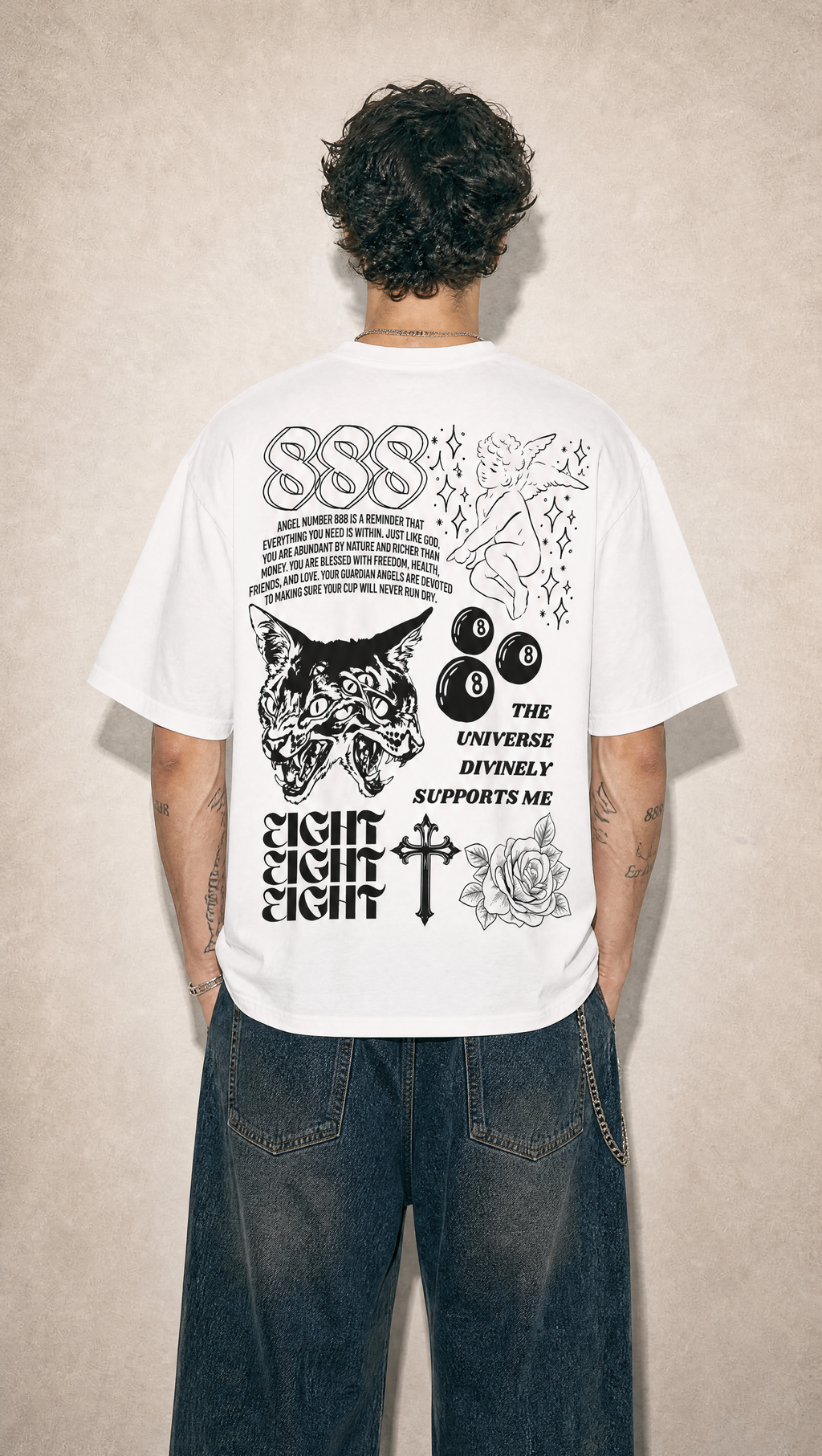 888 Mens Graphic Tee