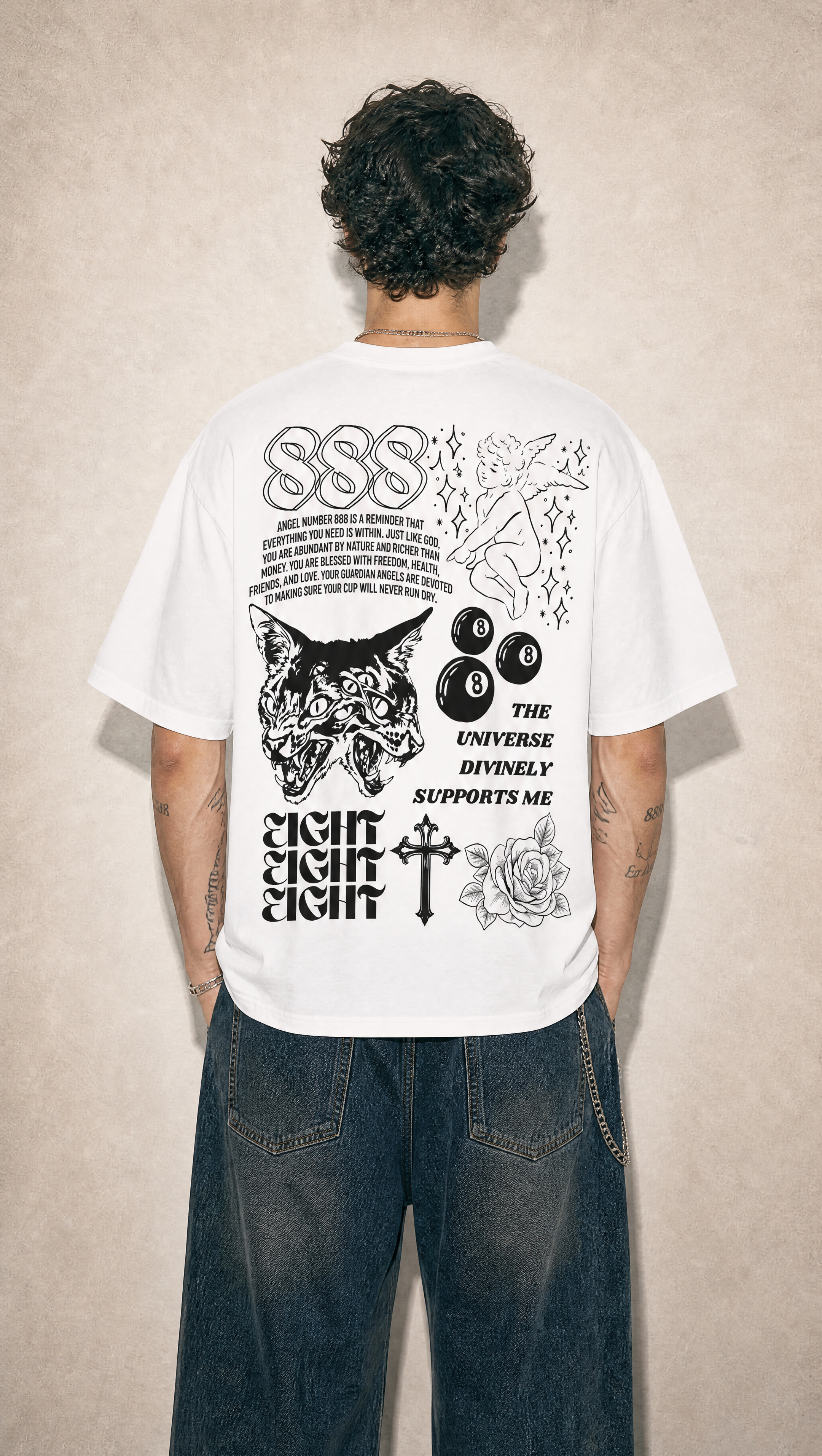 888 Mens Graphic Tee
