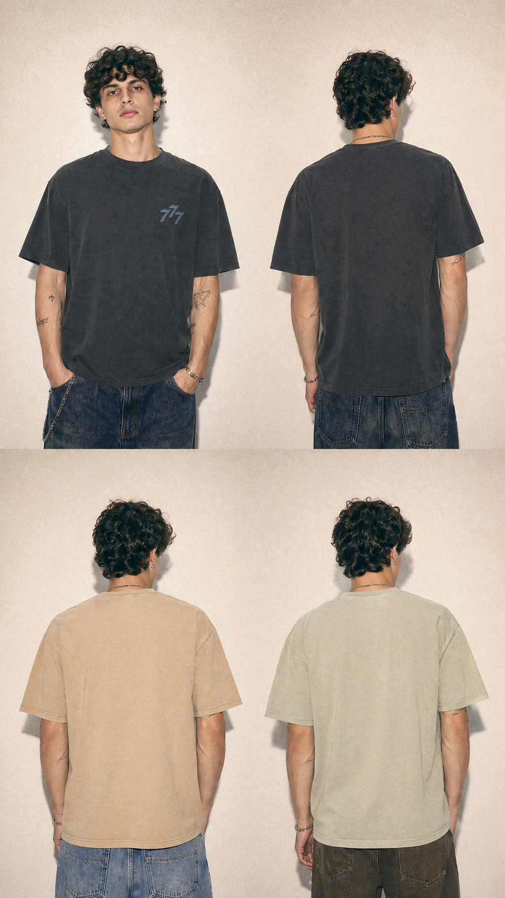 Oversized faded t-shirt