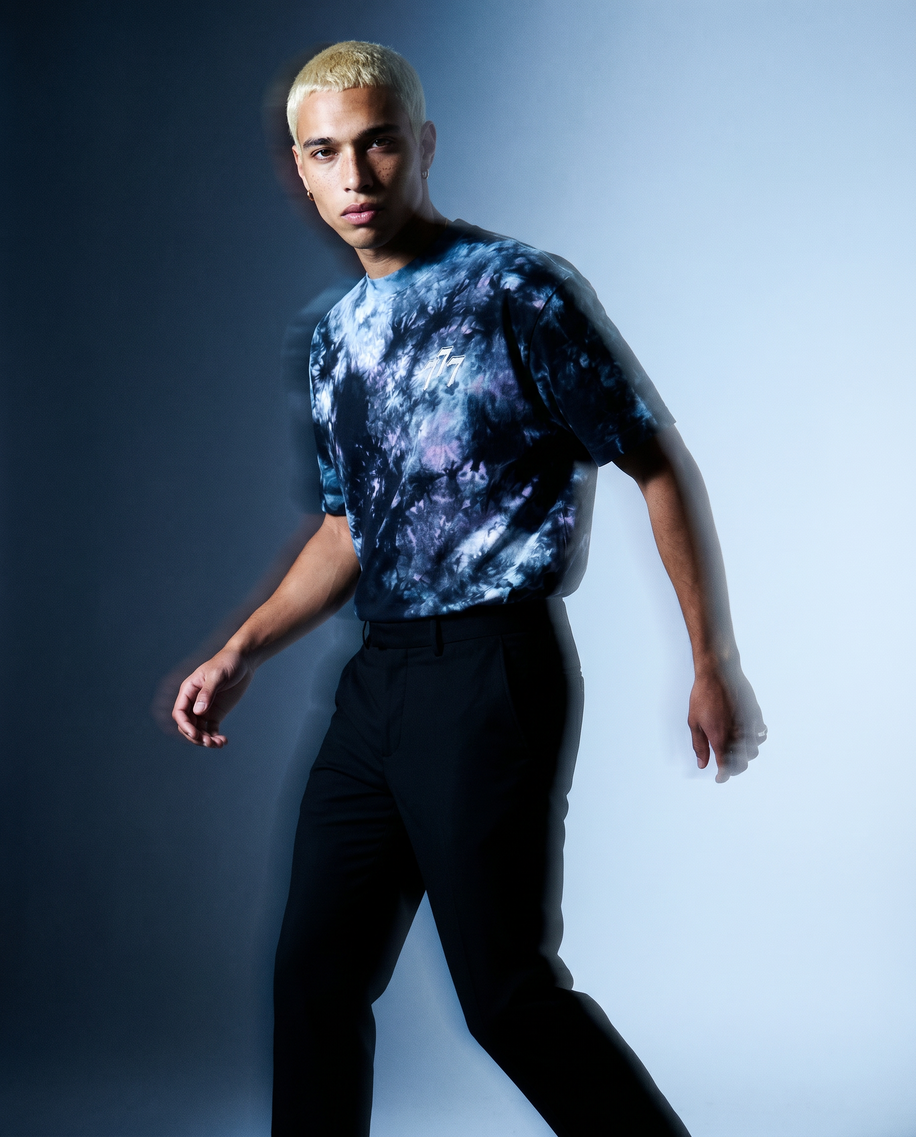 Oversized tie-dye t-shirt