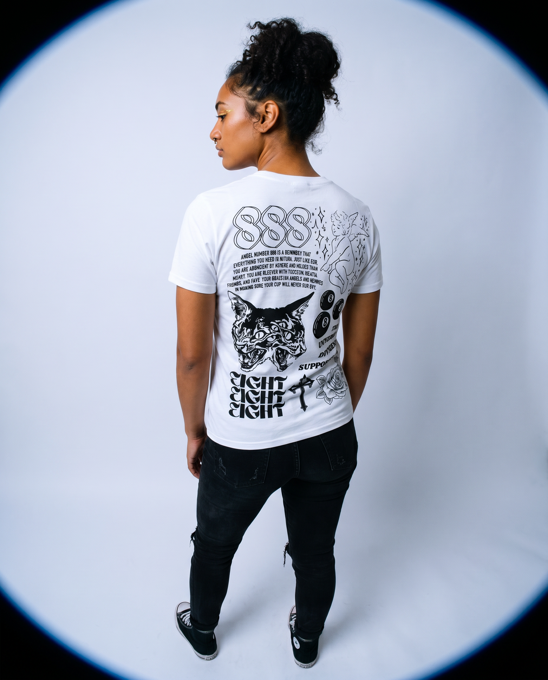 888 Womens Graphic Tee